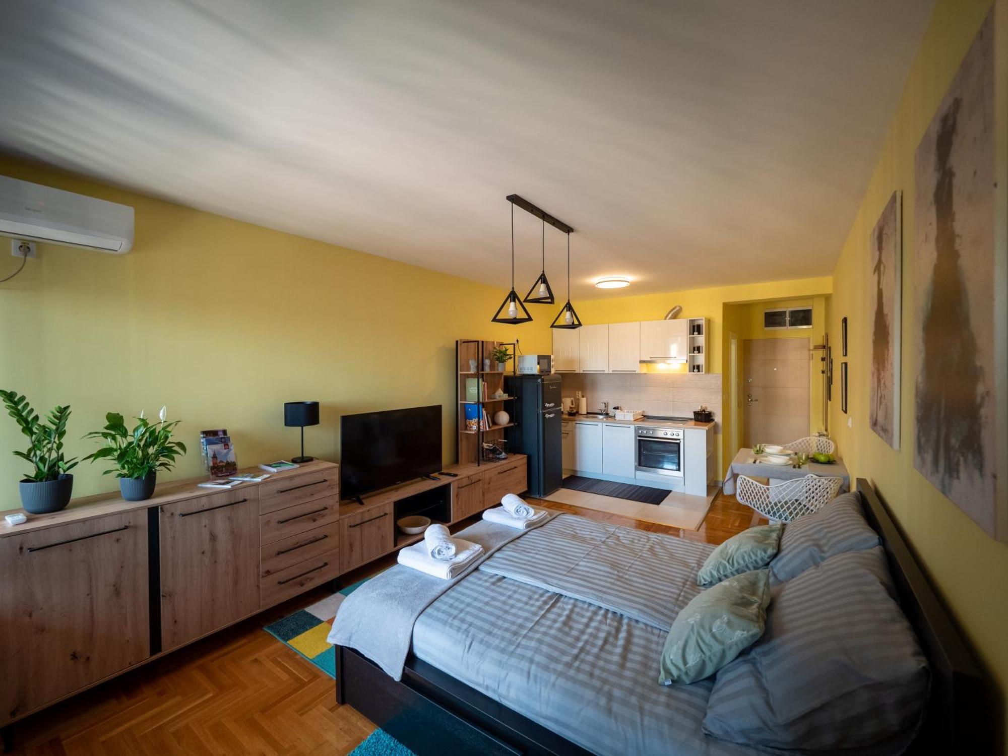 Green Apple Apartment Subotica Eksteriør bilde